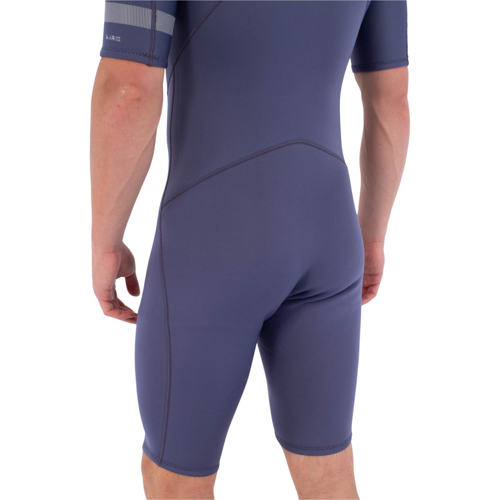 2026 Hurley Mens Air 2/2mm Chest Zip Shorty Wetsuit MSS0013252 - Destroyer